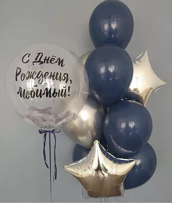 Сет с баблс на день рождения