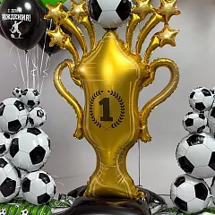 Футбольный сет шаров «Чемпион» с кубком, бутсой и мячами