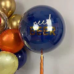 Сет гелиевых шаров «Happy Beer-Day» с кружкой пива и раком