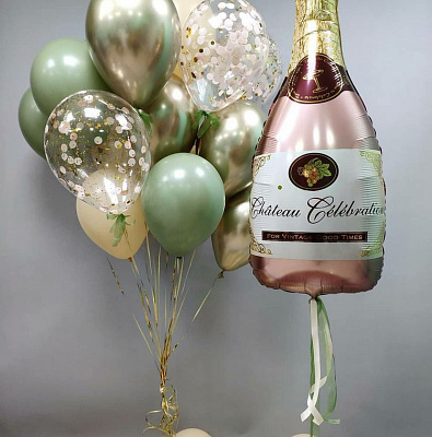Сет на день рождения девушки с шампанским
